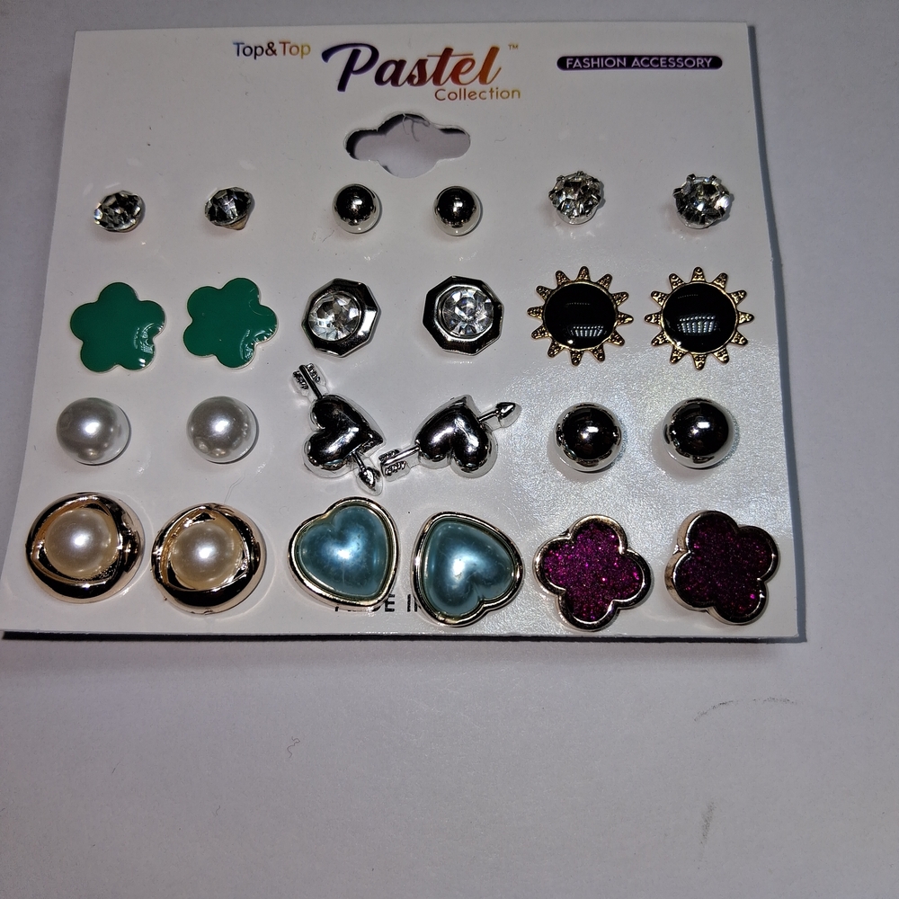 Pastel Collection Earring Set